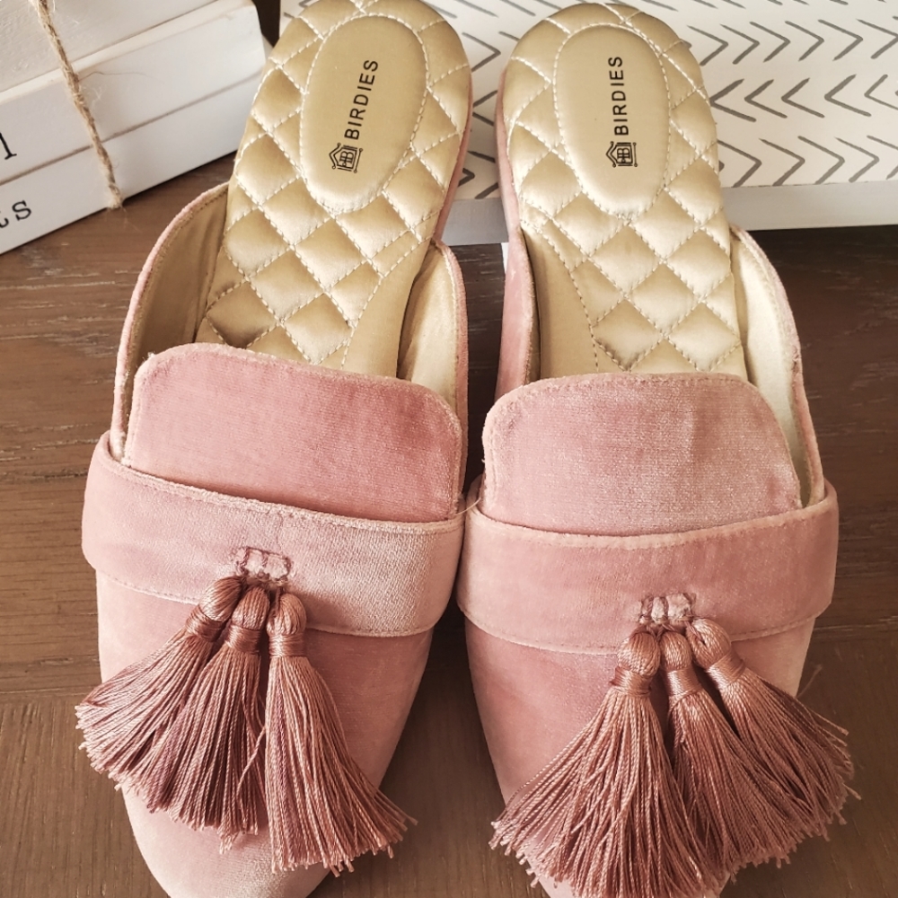 Pink Birdies size 8